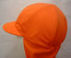 タレ付カラー帽（オレンジ）