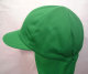 タレ付カラー帽（緑）